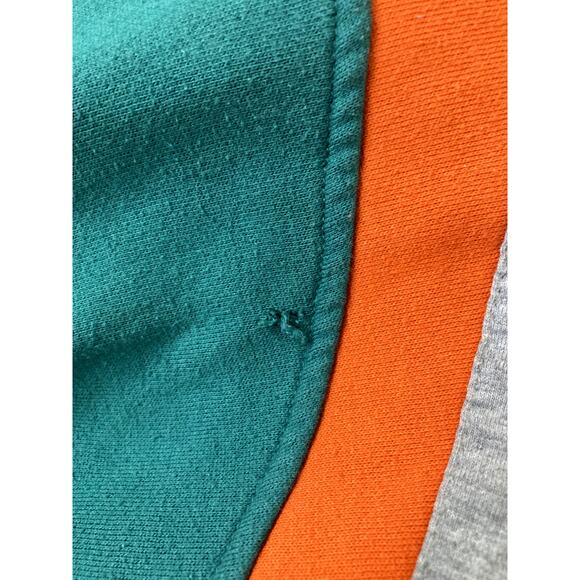 NFL Miami Dolphins Hoodie National Football League Embroidered Full Zip Up - Picture 4 of 13